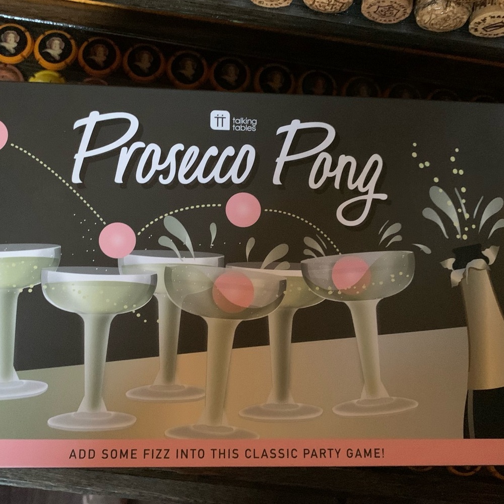 ✅ FINAL PRICE🥂NIB New Talking Tables Prosecco Pong Game